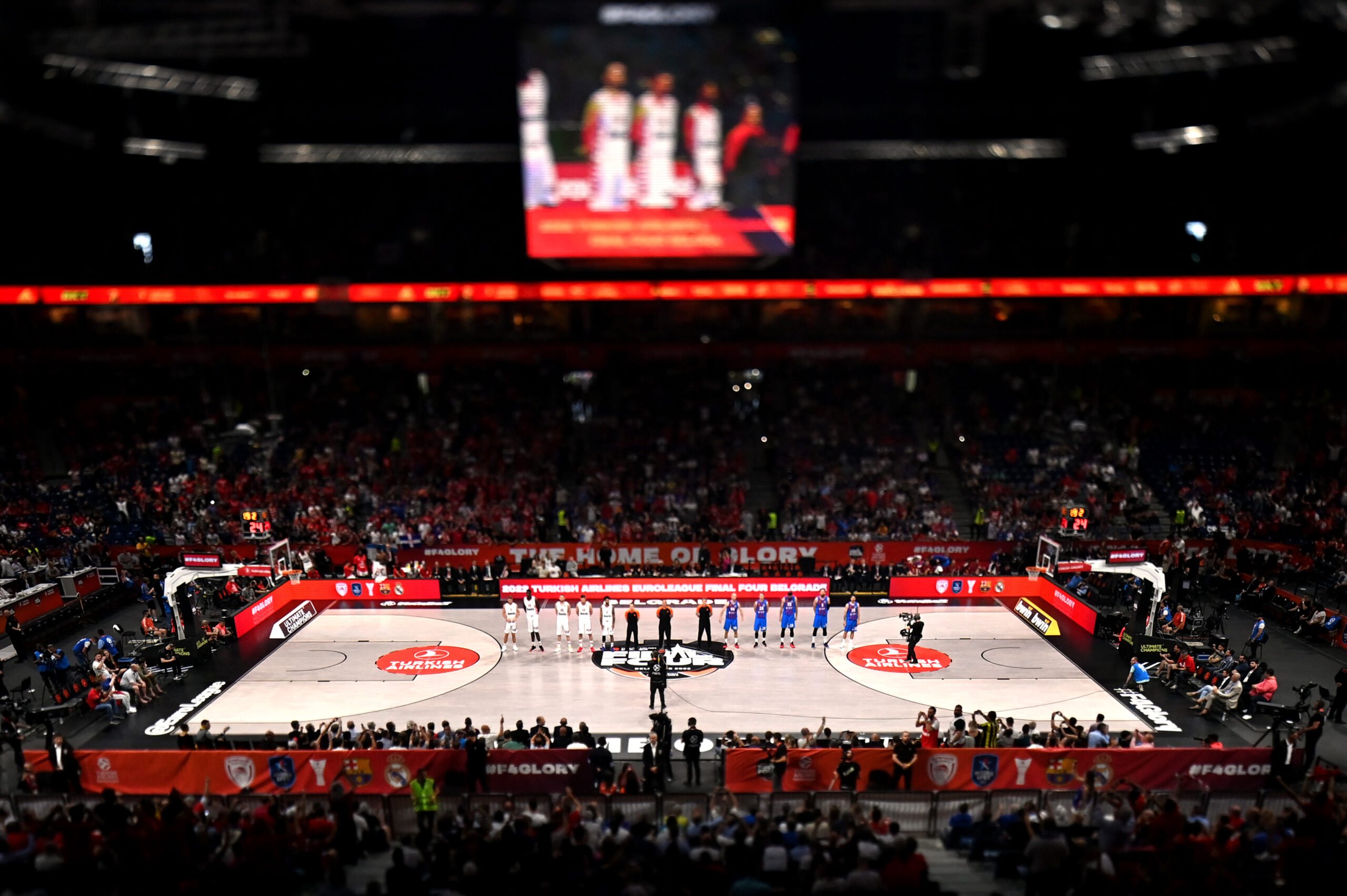 Championship game Real Madrid v Anadolu Efes Istanbul – Turkish Airlines EuroLeague Final Four Belgrade 2022